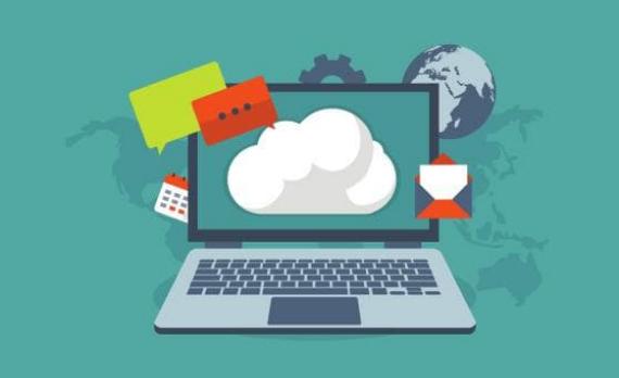 Dibujo que representa internet