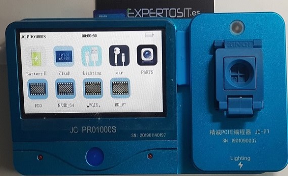 JC Reprogramadora memoria Flash Ic